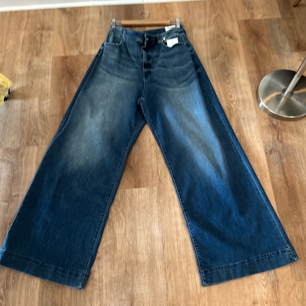Women’s Plus Size wide leg Jeans